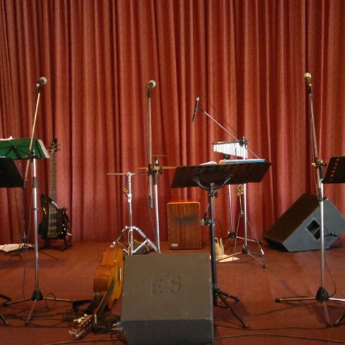 Grupo musical, escenario